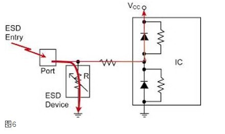 降低流入IC的峰值電流的電路