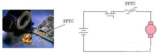 PolySwitch器件保護電機和驅(qū)動電子電路，