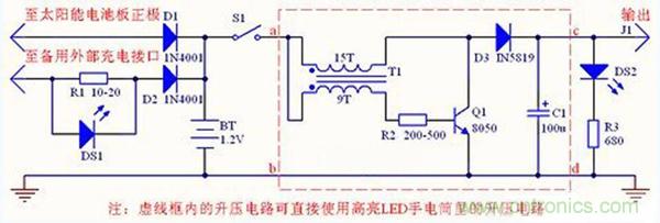 微型太陽能供電板DIY，給手電筒收音機供電