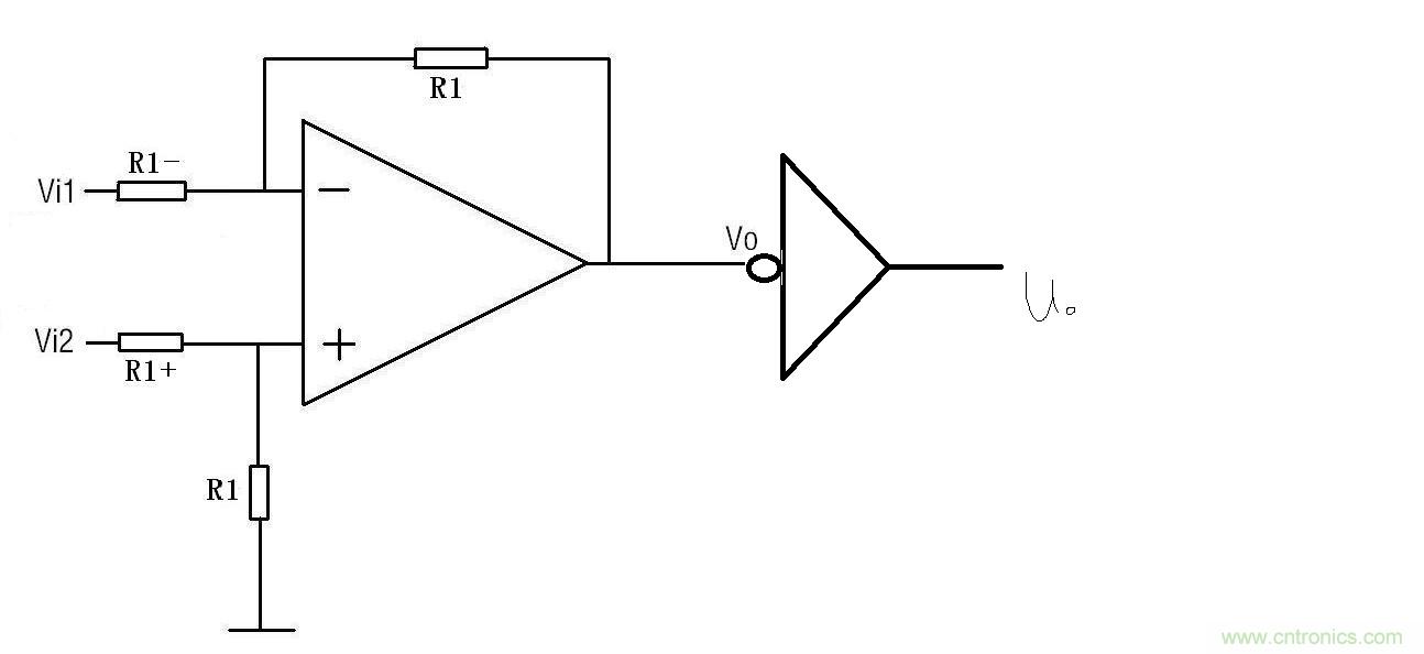 差動(dòng)放大電路，差動(dòng)放大電路圖