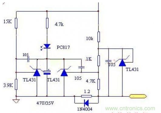 3個(gè)TL431恒流電路