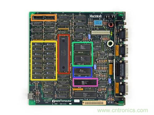 拆！古董級(jí)Macintosh 128K電腦