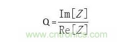 電感器Q值的計(jì)算公式