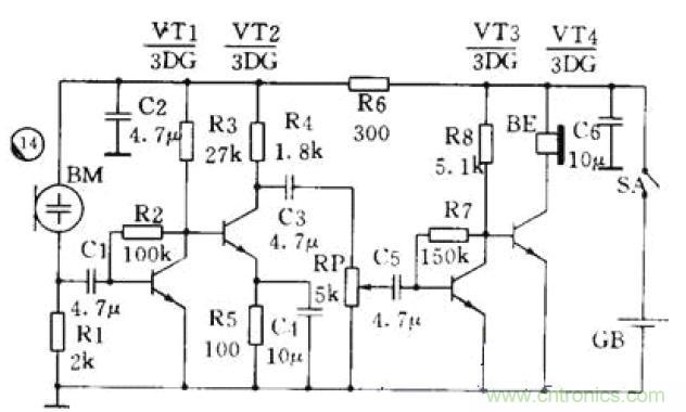 助聽(tīng)器電路