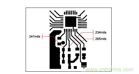 一個緊湊的PCB布局，寄生效應(yīng)會對電路產(chǎn)生影響。