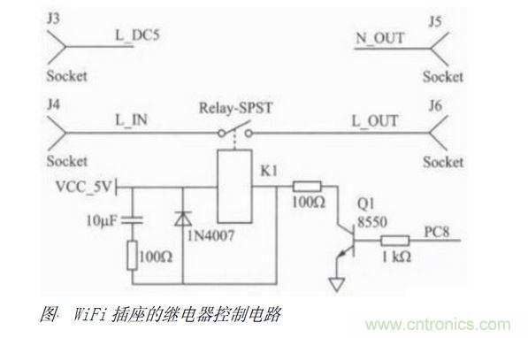 WiFi 插座的控制電路設(shè)計(jì)