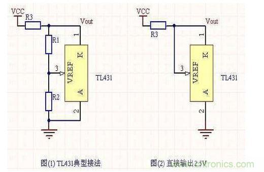 TL431的基本應(yīng)用電路和幾種并不常見的接法