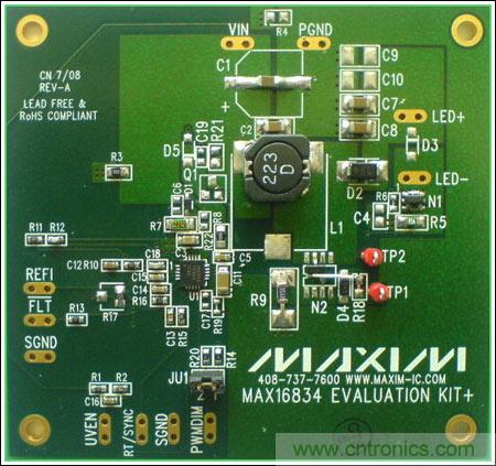 采用MAX16834設(shè)計(jì)buck-boost LED驅(qū)動(dòng)器