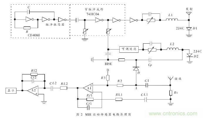 詳解微功率脈沖雷達的運動傳感器的電路設計