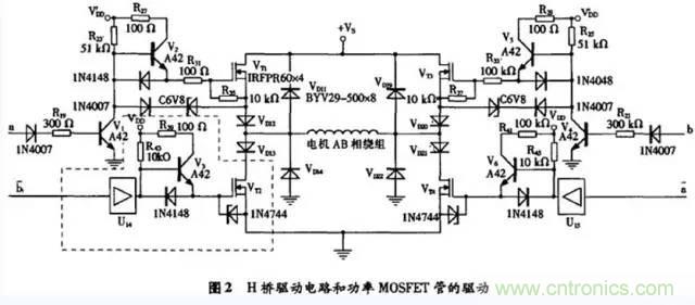 兩相混合式步進電機H橋驅(qū)動電路設計原理詳解