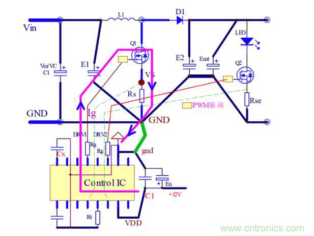 非隔離IC控制器系統(tǒng)的PCB設(shè)計分析