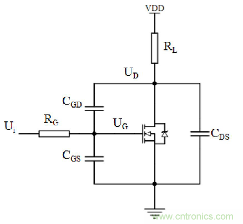 MOSFET的寄生電容是如何影響其開關速度的？