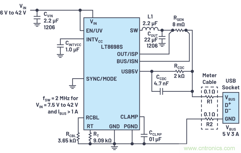 汽車(chē)USB 2.0和5 V Type-C解決方案提供充電和穩(wěn)健的數(shù)據(jù)線保護(hù)