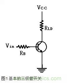 三極管開關(guān)電路設計詳細過程