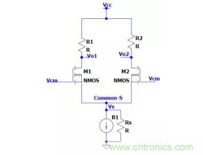 關(guān)于差分輸入電路和共模信號，差模信號關(guān)系的理解