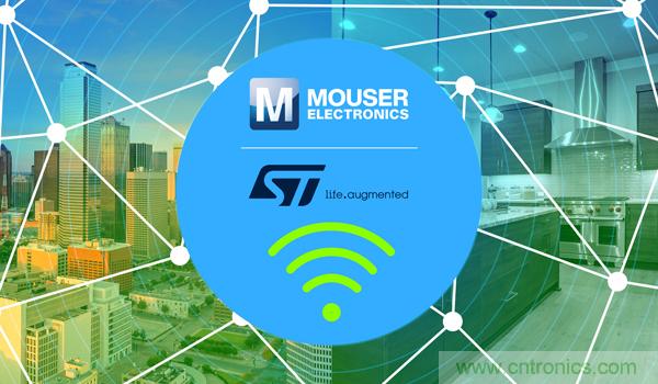 貿(mào)澤電子聯(lián)手STMicroelectronics推出全新內(nèi)容網(wǎng)站聚焦無(wú)線解決方案