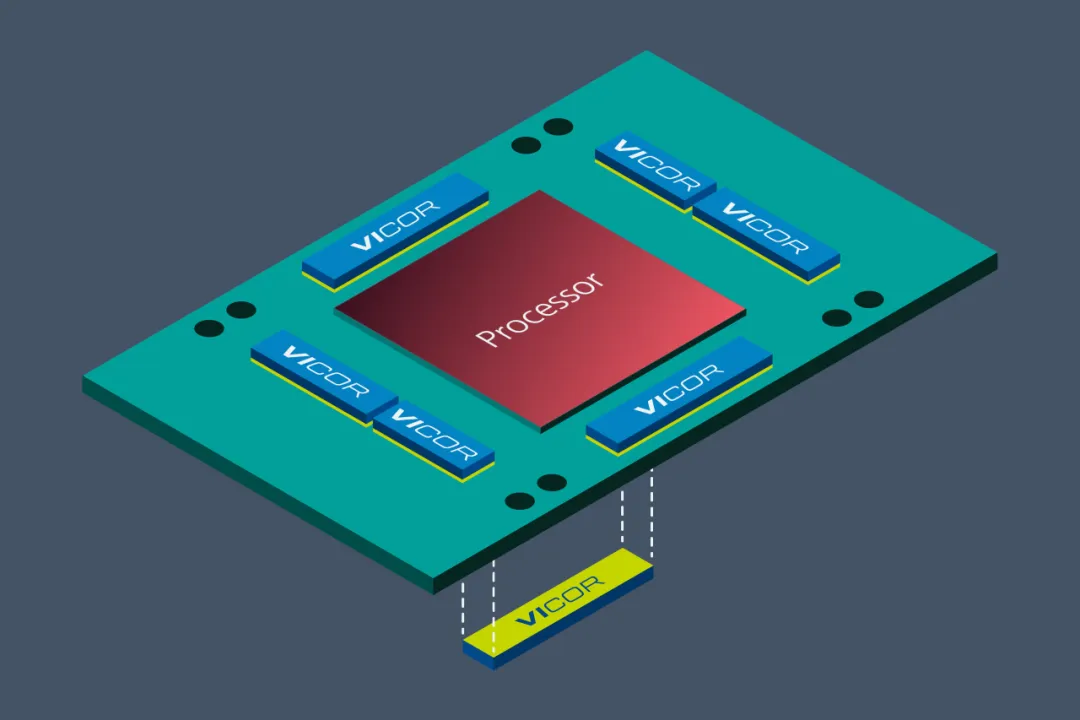 Vicor 電源模塊與垂直供電架構(gòu)相結(jié)合，為 GenAI 提供高效供電方法