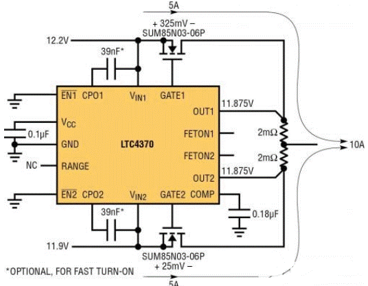 可調(diào)二極管用于實(shí)現(xiàn)均流控制器設(shè)計(jì)