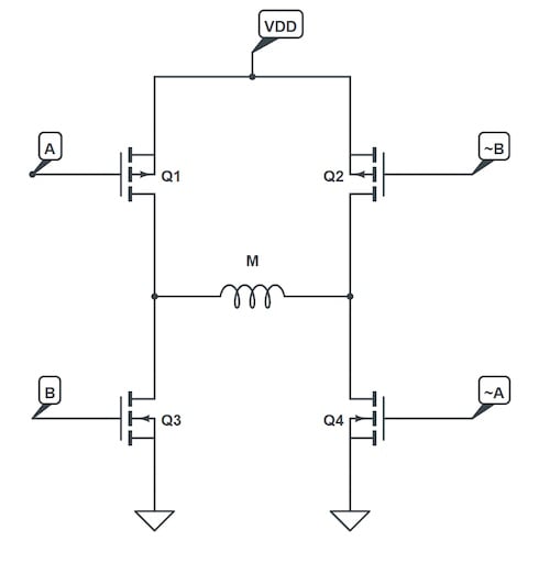 使用互補PWM、擊穿和死區(qū)時間的 H 橋直流電機控制