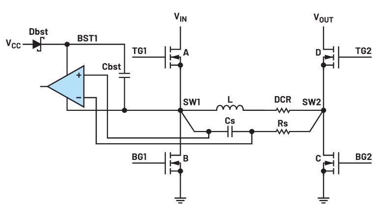 相對(duì)于傳統(tǒng)方案，電感DCR電流檢測的優(yōu)勢是......